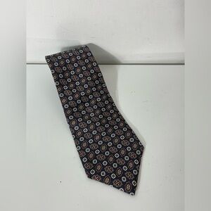 Woodward’s 100% Silk Made in Canada Neck Tie Mens Vintage Patterned